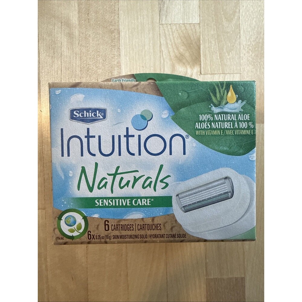 Schick Intuition Sensitive Care 6 Count Moisturizing Shave Cartridges With Aloe